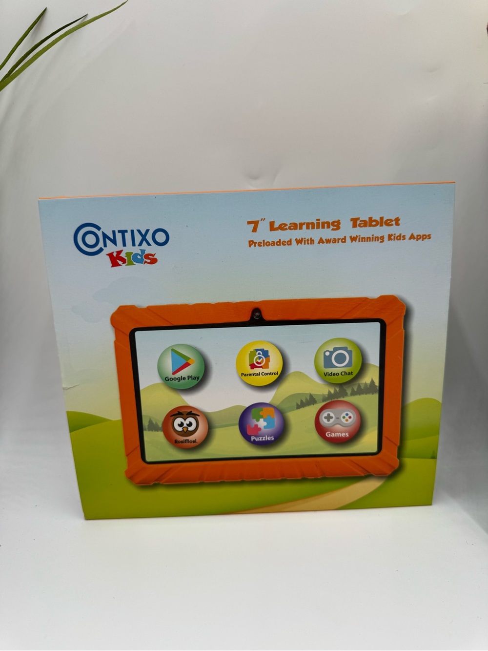 Contixo Kids 7" Learning Tablet Orange or Blue - Educational Android Tablet NIB - Picture 2 of 10